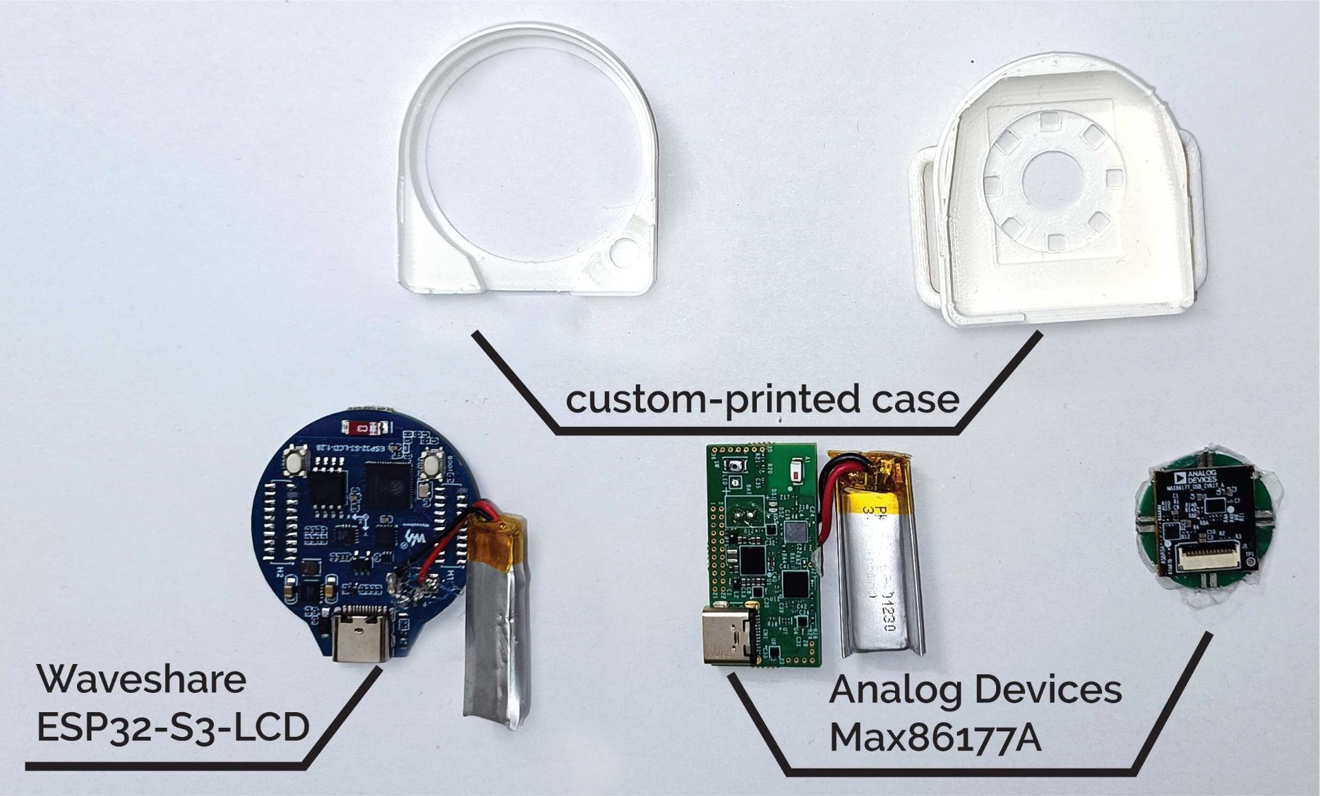 μDPad hardware prototype